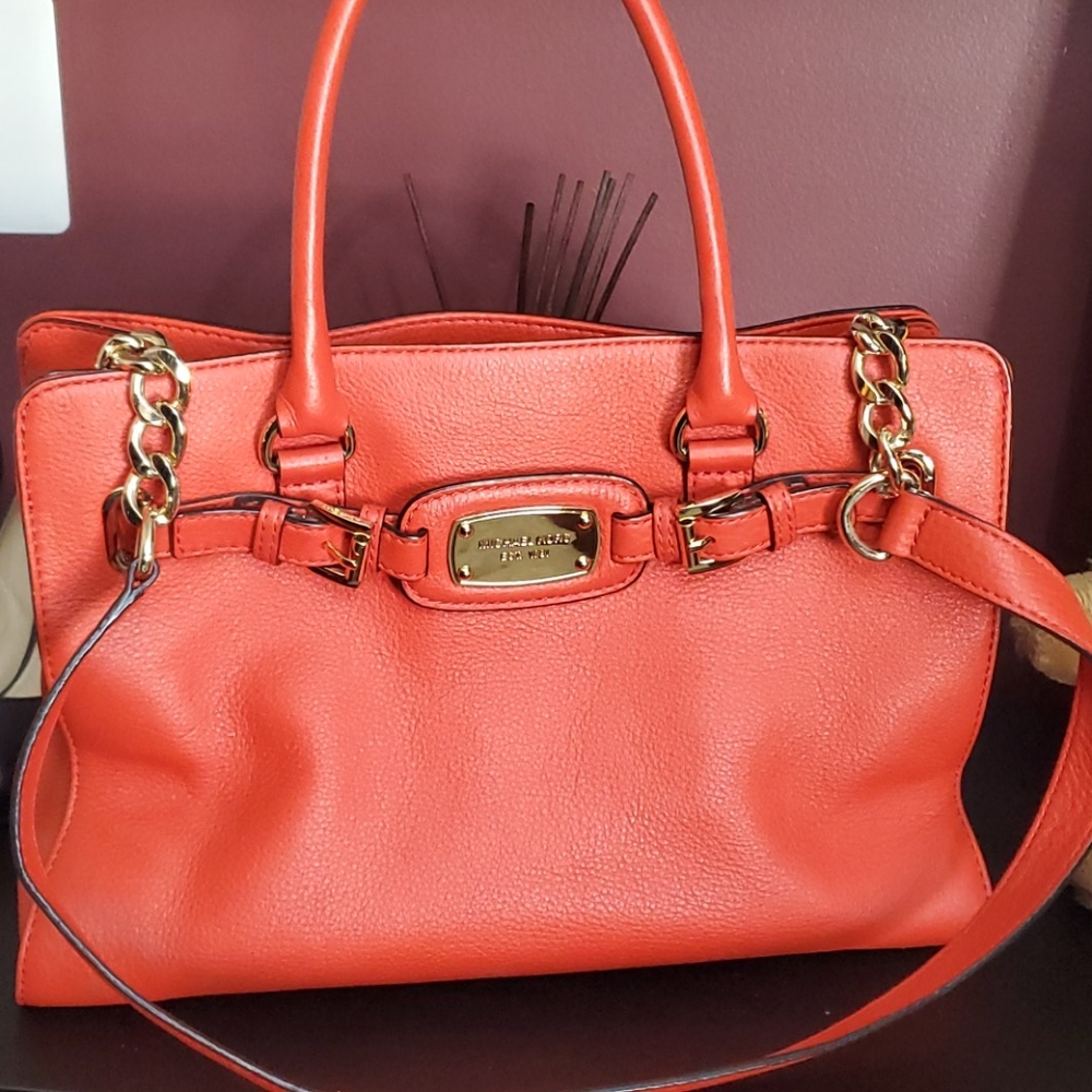 Michael Kors Satchel top handle & shoulder strap